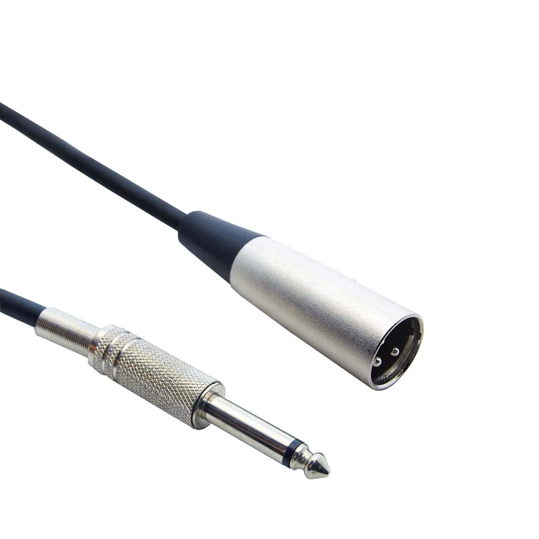 XLR 3P Male to 1/4 XLR 3P Male to 1/4